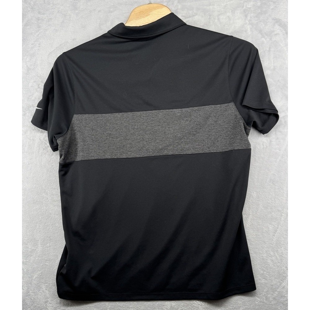 Nike Dri-Fit Wake Forest Demon Deacons Black Golf Polo Shirt Men's Size XL - Picture 2 of 6